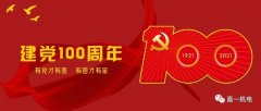 熱烈慶祝中國共產(chǎn)黨成立100周年